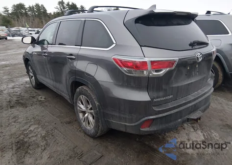 2016 Toyota Highlander Le Plus V6 from USA, damaged, VIN 5TDBKRFH1GS338051
